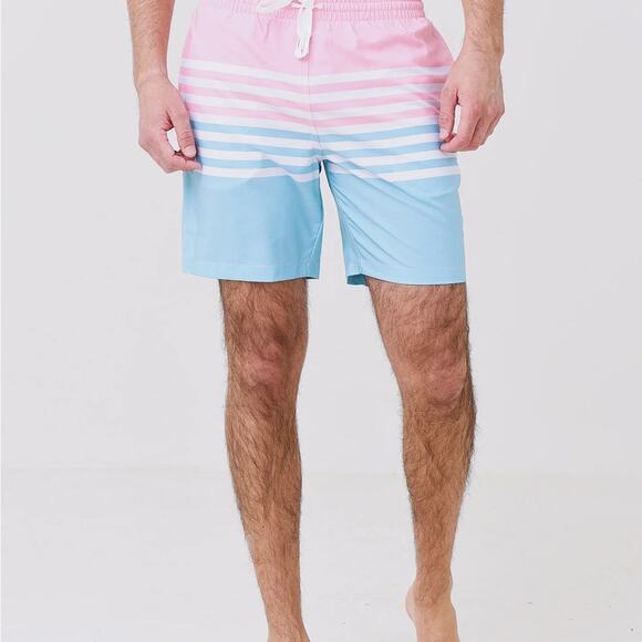 Chubbies The On The Horizons 7” Classic Swim Trunks  Shorts Large New - Picture 1 of 11